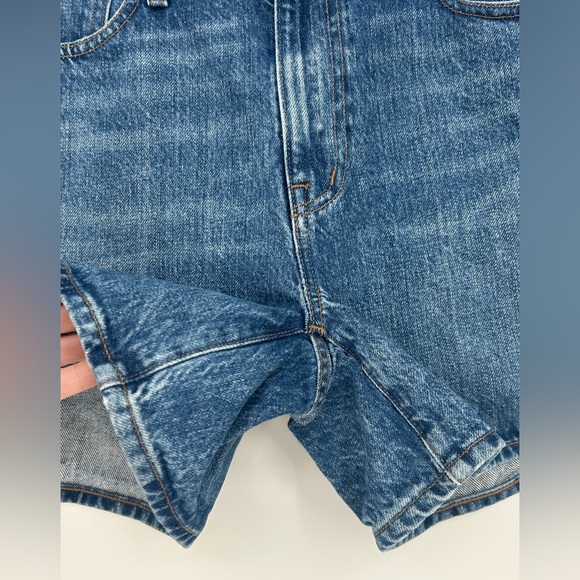 Madewell Relaxed Mid-Length Denim Women's Shorts 27 - Picture 8 of 9